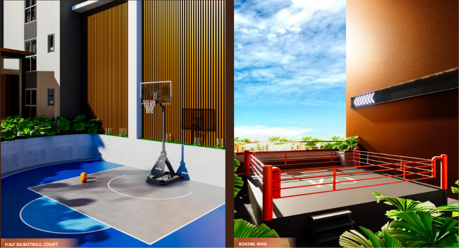 BASKETBALL COURT & BOXING RING